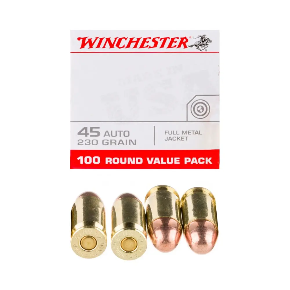 Auto Ammo Gr Fmj Wichester Usa Rounds