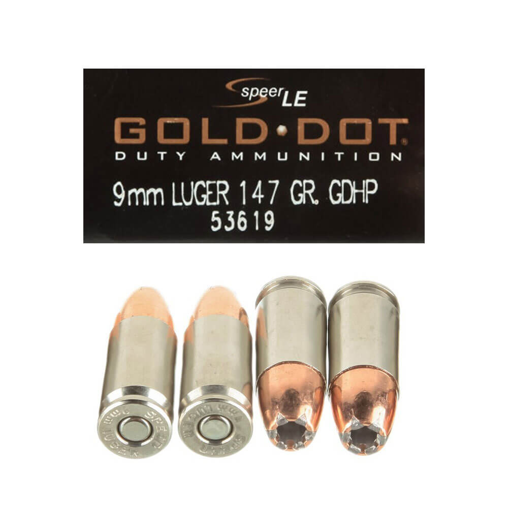 Speer gold dot in 9mm 124 grain is my preferred carry round, partially be.....