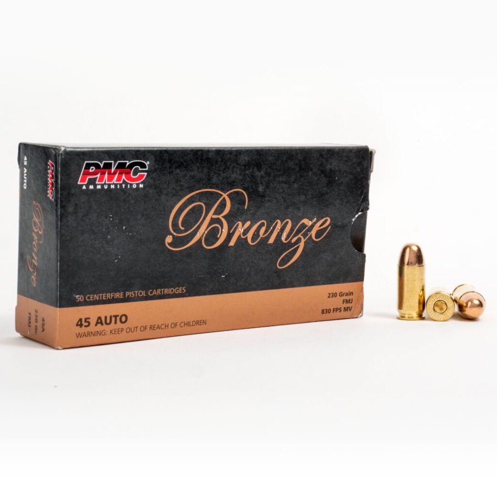 PMC Bronze 45 Auto Ammo 230 Gr FMJ 45A 1000 Rounds