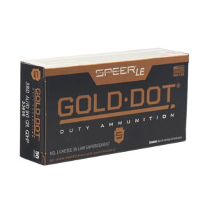 Speer Gold Dot 380 ACP 90 grain JHP (53606)