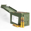 Federal XM33 XM17 50 BMG 690 Grain 4-1 Linked - Ammo Can Front Open Top with Rounds