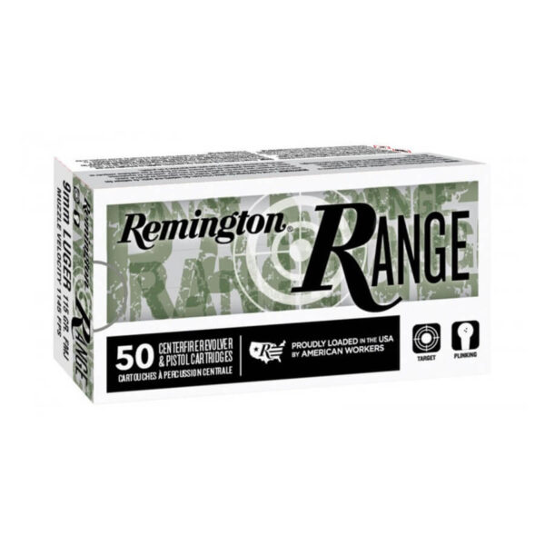 9mm Remington Bulk Ammo- 115gr FMJ-T9MM3-28564- 500 Rounds