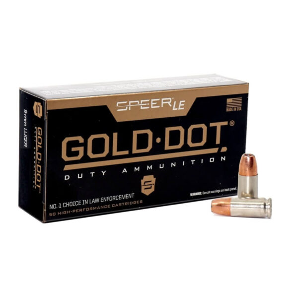 Bulk Speer Gold Dot 9mm Ammo for Sale - 115gr JHP 53614 - 1000 Rounds