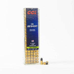 CCI Pest Control CB 22 Short Sub-Sonic Low Noise 29 Grain LRN Box Front