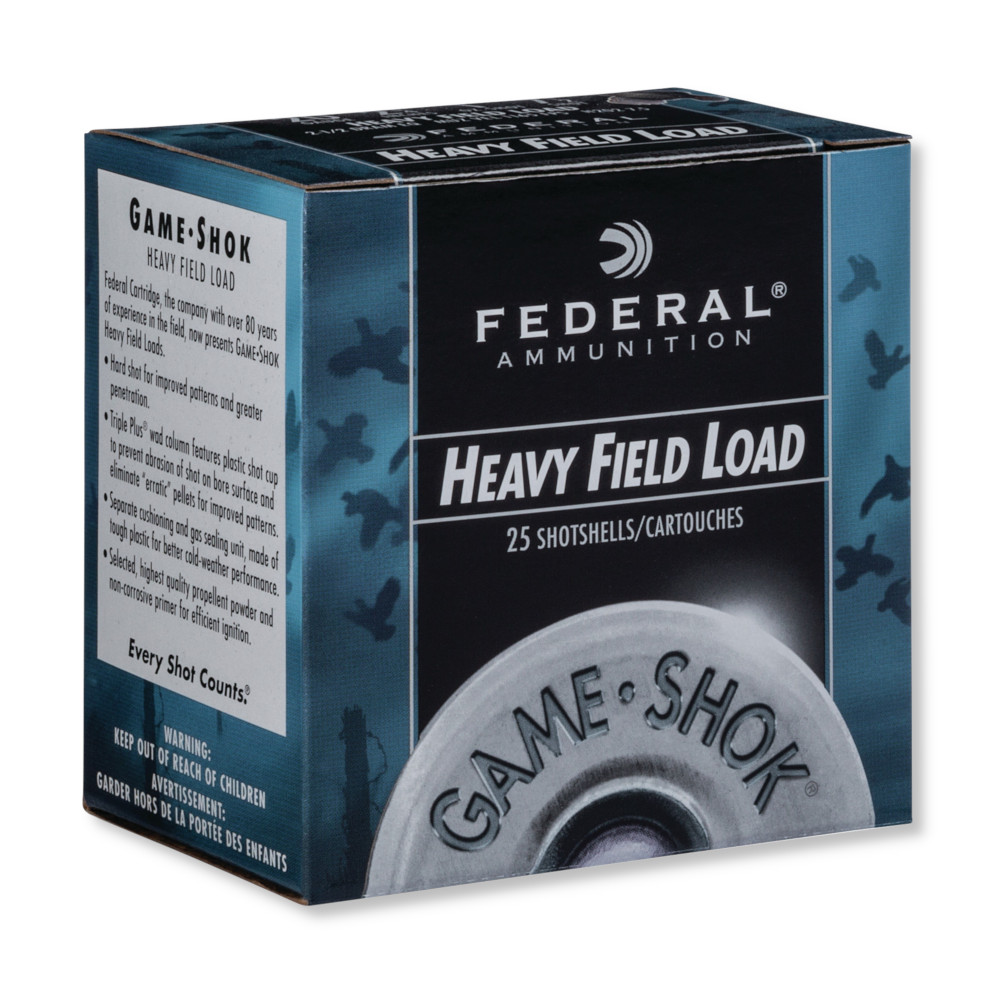 20 Ga ? 2.75? – 1 oz #7.5 Lead Shot – Federal (H20275) – 250 Rounds