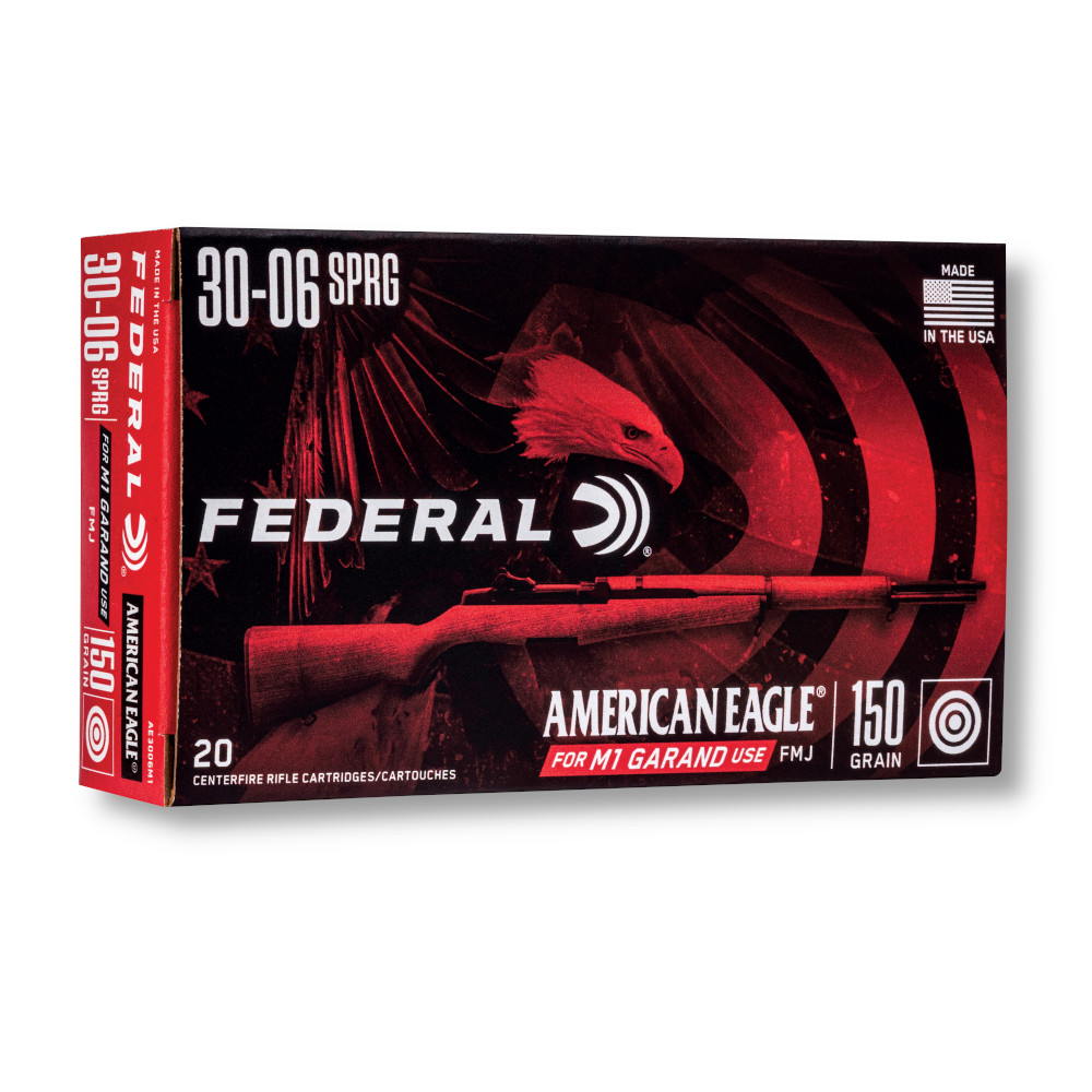 .30-06 Outdoors .30-06 Springfield 150gr FMJ Brass – 200rd