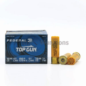 20Ga27575Shot78ozFederalTopGunTG2075