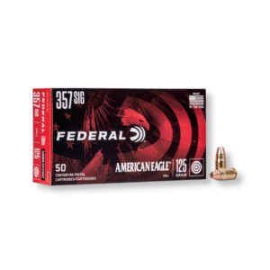 Federal 357 Sig 125 gr FMJ AE357S2