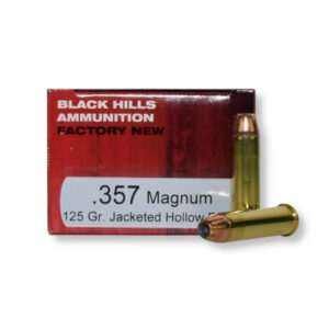 Black Hills 357 Mag 125 gr JHP D357N2