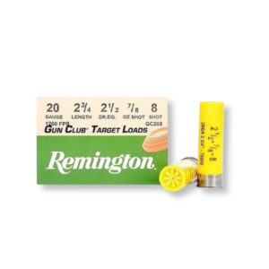 Remington Gun Club 2.75 inch 8 shot 7/8 oz 20 ga 20235