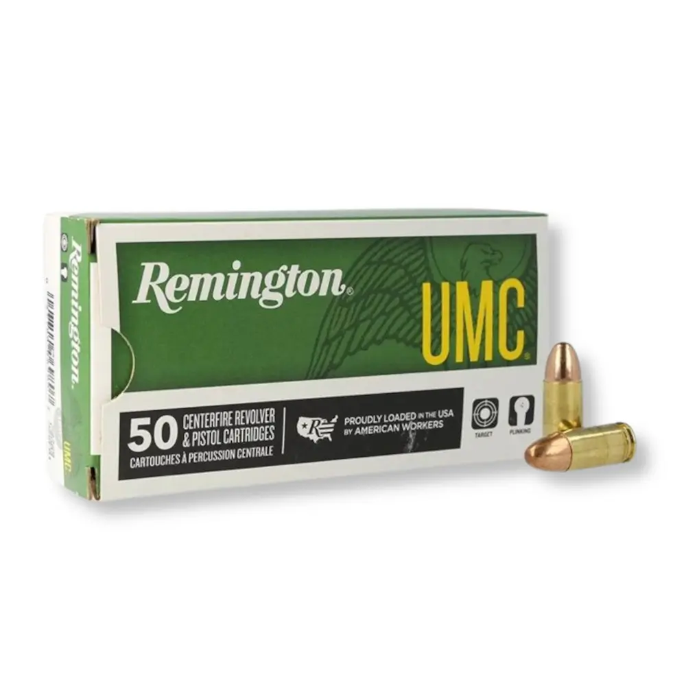 Remington 9mm 124 Grain FMJ Ammo For Sale - 23718 L9MM2 - 500 Rounds