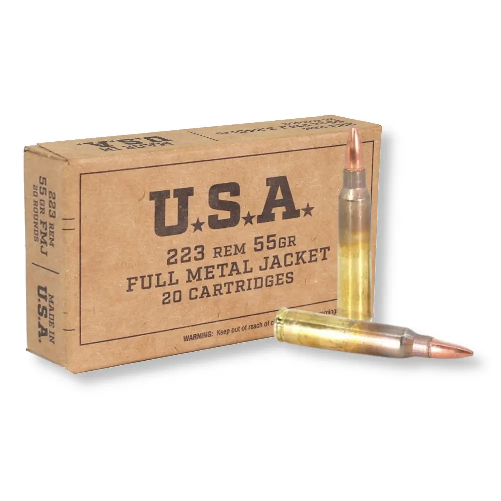 Winchester SG223KW 223 Rem 55 Grain Full Metal Jacket 1000 Rounds