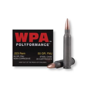 Wolf Polyformance 223 Rem 55 Gr FMJ 22355FMJ