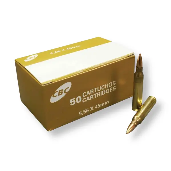 CBC 5.56x45mm 55 Grain FMJ M193 556A Ammo - 1000 Rounds