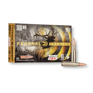 Federal P308H 308 Win 165 gr Barnes TSX Ammo