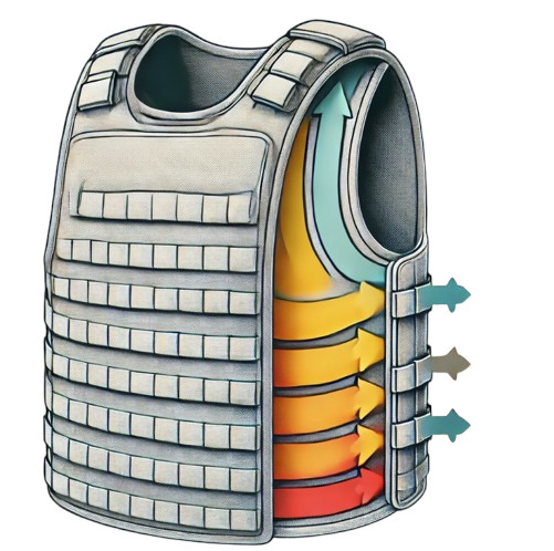 Example of thermal transmittance with a plate carrier
