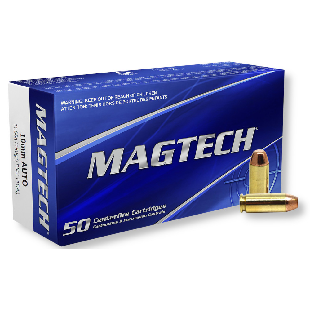 10mm Auto 180gr FMJ – 1000rd