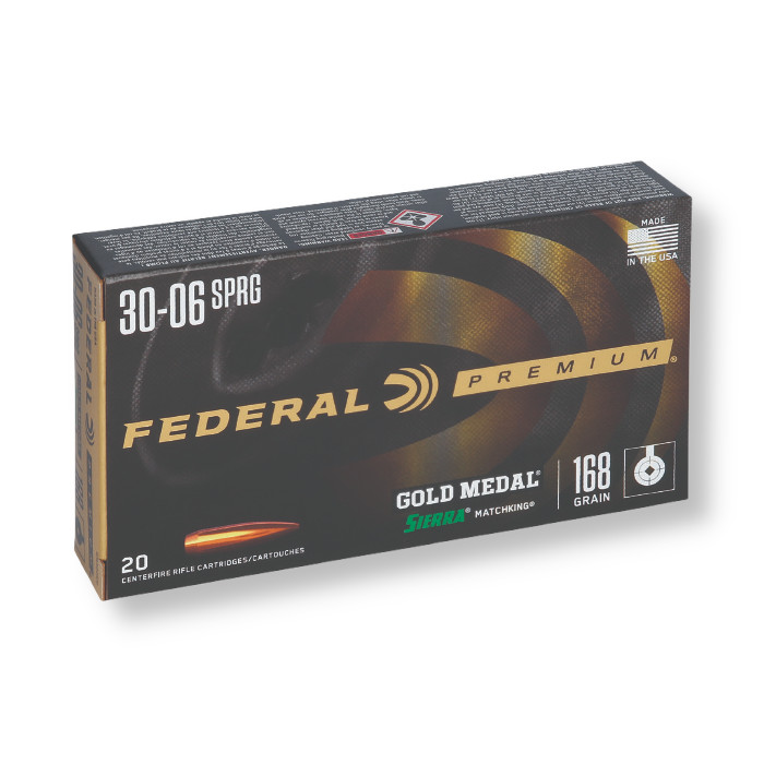 30-06 .30-06 Springfield 168gr BTHP Brass – 200rd