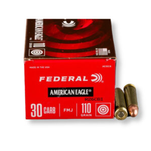 Federal AE30CB 30 Carbine 110 Grain FMJ Ammo
