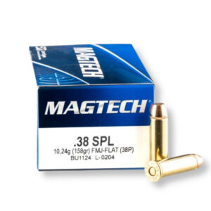 Magtech 38P 38 Special 158 Grain FMJ FN Ammo