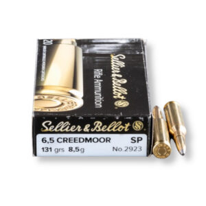 Sellier Bellot SB65B 6.5 Creedmoor 131 Grain SP Ammo