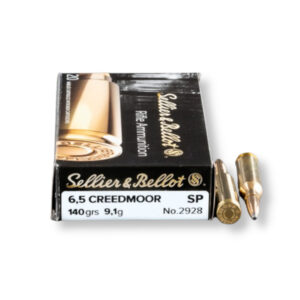 Sellier Bellot SB65C 6.5 Creedmoor 140 Grain SP Ammo