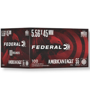Federal American Eagle AE193 5.56x45mm 55 Grain FMJ Ammo