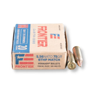 Frontier FR320 5.56x45mm 75 Grain BTHP Match Ammo