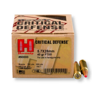 Hornady Critical Defense 90000 5.7x28mm 40 Grain FTX Ammo