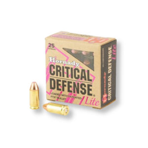 Hornady Critical Defense 90240 9mm 100 Grain FTX Ammo