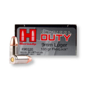 Hornady Critical Defense 9mm 135 Grain FlexLock Ammo