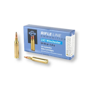 PPU PP2431 243 Win 90 Grain SP Ammo