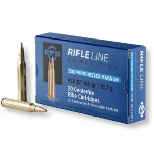 PPU PP3002 300 Win Mag 165 Grain PSPBT Ammo