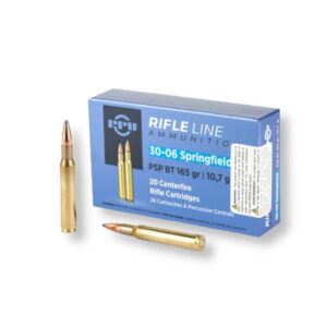 PPU PP30062 30-06 Springfield 165 Grain PSP Ammo