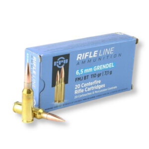 PPU PP6GF 6.5 Grendel 110 Grain FMJ-BT Ammo