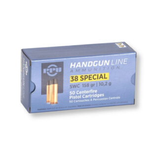 PPU PPH38SS 38 Special 158 Grain SWC Ammo
