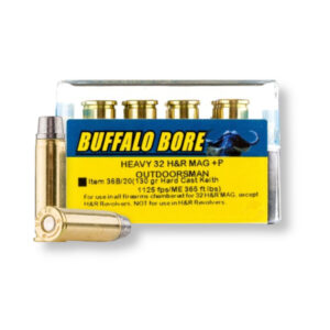 32 H&R Mag - 130 Gr HC + P - Buffalo Bore Strictly Business (36B20) - 240 Rounds