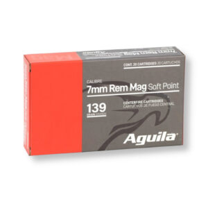 Aguila 80591AG 7mm Rem 139 Grain InterLock BTSP Ammo