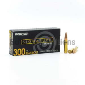 Ammo Inc 300B150FMJ-A20 300 AAC Blackout 150 Grain FMJ Ammo