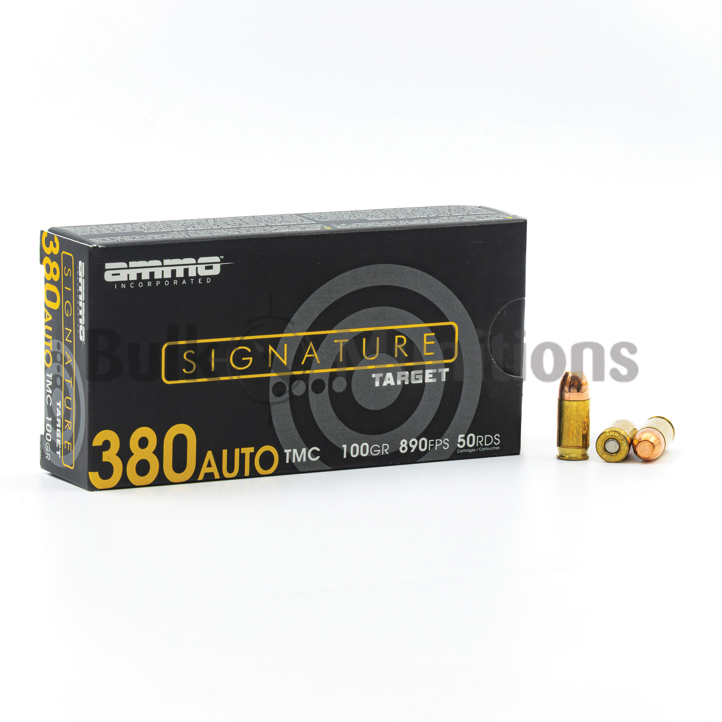 ammo・アルステイク・TETORAまとめ売り Ammo Inc 380 ACP Ammo - 100gr TMJ 1000 Rounds