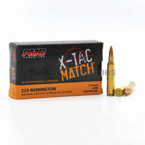 PMC X-TAC 223XM 223 Rem 77 Grain OTM Ammo