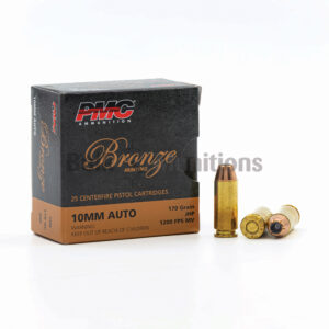10mm Auto - 170 gr JHP - PMC (10B) - 500 Rounds