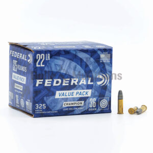 Federal Champion 749 22 LR 36 Grain LHP Ammo