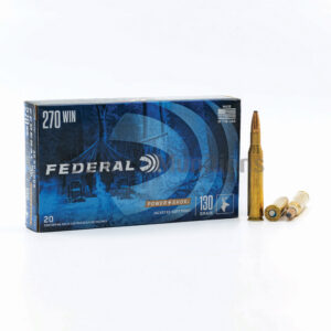 Federal Power-SHOK 270A 270 Win 130 Grain SP Ammo