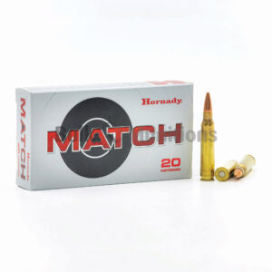 Hornady Match 8026 223 Rem 75 Grain BTHP Ammo