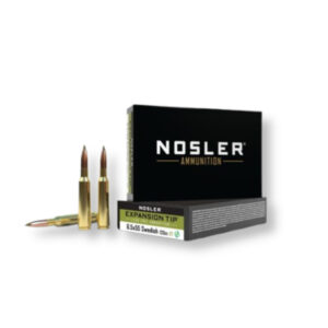 Nosler 40015 6.5x55 Swedish 120 Grain E-Tip Ammo