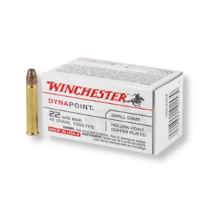 Winchester Dynapoint USA22M 22 WMR 45 Grain CPHP Ammo