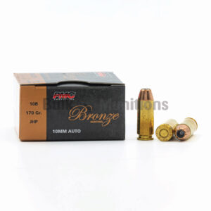 10mm Auto - 170 gr JHP - PMC (10B) - 500 Rounds