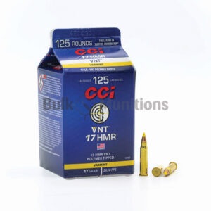 17 HMR - 17 gr Varmint Tipped - CCI (923CC) - 1250 Rounds