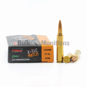 223 Rem - 77 gr OTM - PMC X-TAC Match (223XM) - 800 Rounds